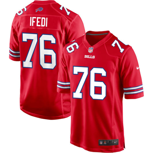 Germain Ifedi Buffalo Bills Nike Alternate Game Jersey - Red