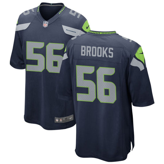 Jordyn Brooks Seattle Seahawks Nike Game Jersey - College Navy