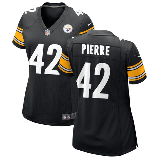 James Pierre Pittsburgh Steelers Nike Women's Game Jersey - Black