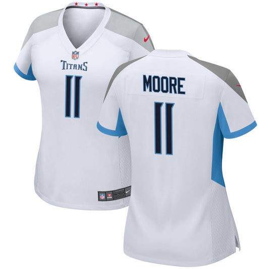 Chris Moore Tennessee Titans Nike Women's Game Jersey - White