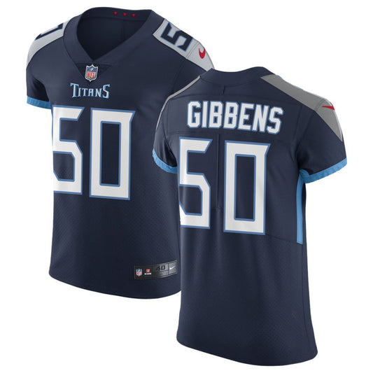 Jack Gibbens Tennessee Titans Nike Vapor Untouchable Elite Jersey - Navy