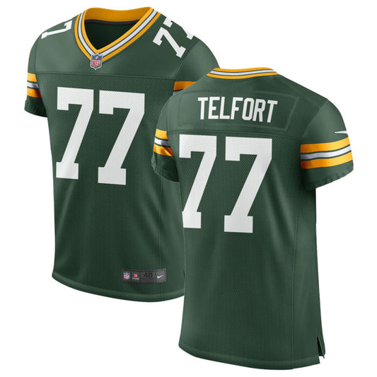 Kadeem Telfort Green Bay Packers Nike Classic Elite Jersey - Green