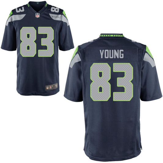 Dareke Young Seattle Seahawks Nike Youth Game Jersey - College Navy