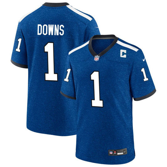 Josh Downs  Indiana Nights Indianapolis Colts Nike Alternate Game Jersey - Blue