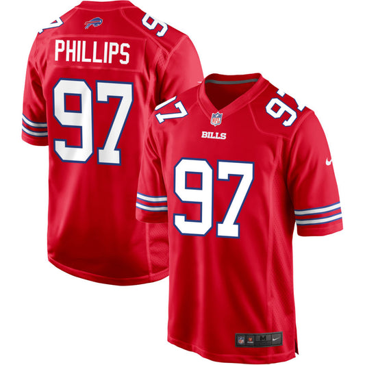 Jordan Phillips Buffalo Bills Nike Alternate Game Jersey - Red