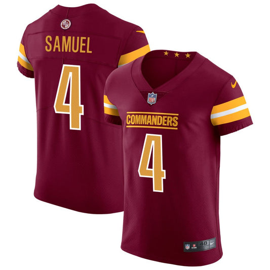 Curtis Samuel Washington Commanders Nike Vapor Untouchable Elite Jersey - Burgundy