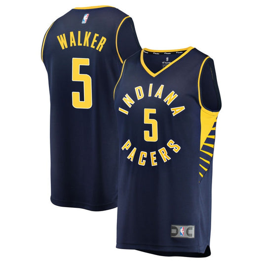 Jarace Walker Indiana Pacers Fanatics Branded Youth Fast Break Replica Jersey Navy - Icon Edition