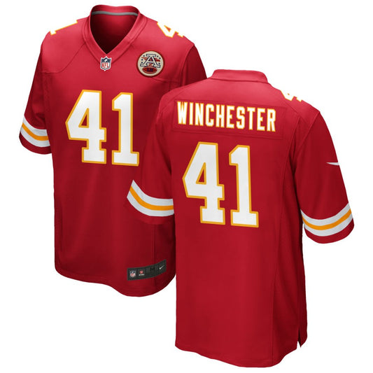 James Winchester Kansas City Chiefs Nike Game Jersey - Red