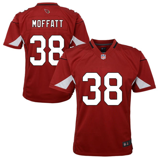 Jovante Moffatt Arizona Cardinals Nike Youth Team Game Jersey - Cardinal