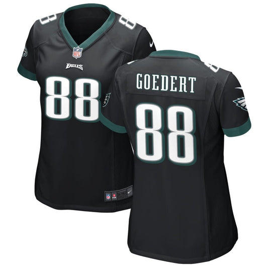 Dallas Goedert Philadelphia Eagles Nike Women's Alternate Game Jersey - Black