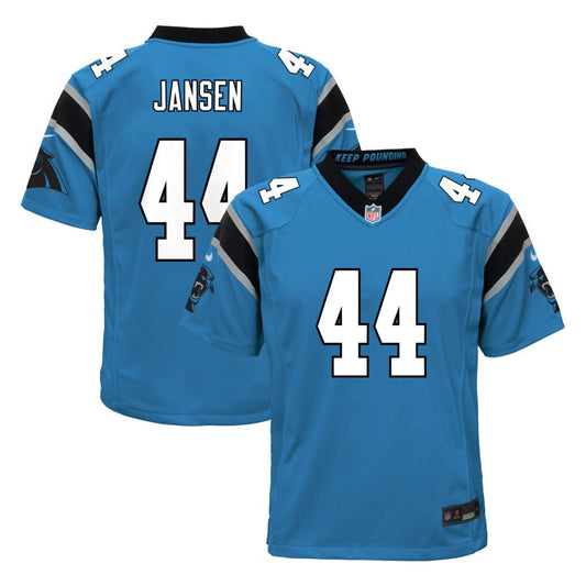 JJ Jansen  Carolina Panthers Nike Youth Alternate Game Jersey - Blue