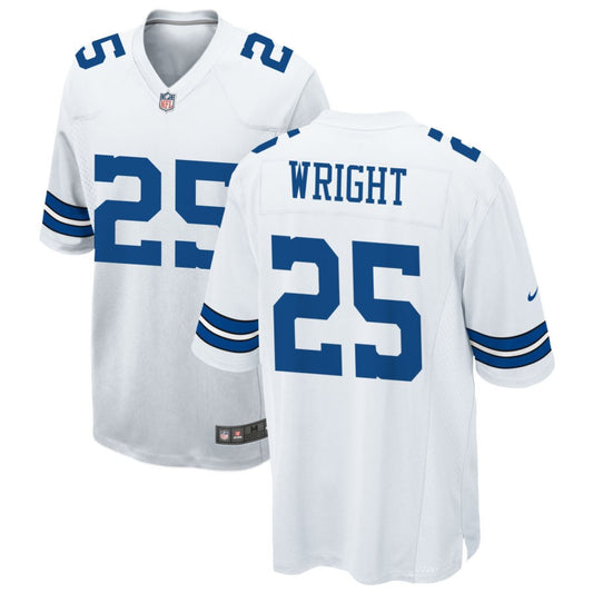 Nahshon Wright Dallas Cowboys Nike Game Jersey - White