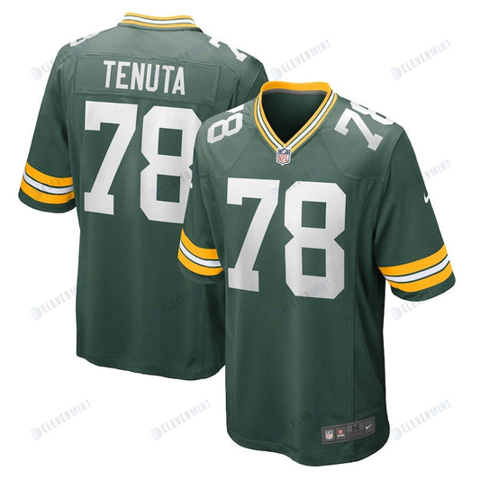 Luke Tenuta 78 Green Bay Packers Men Home Game Jersey - Green