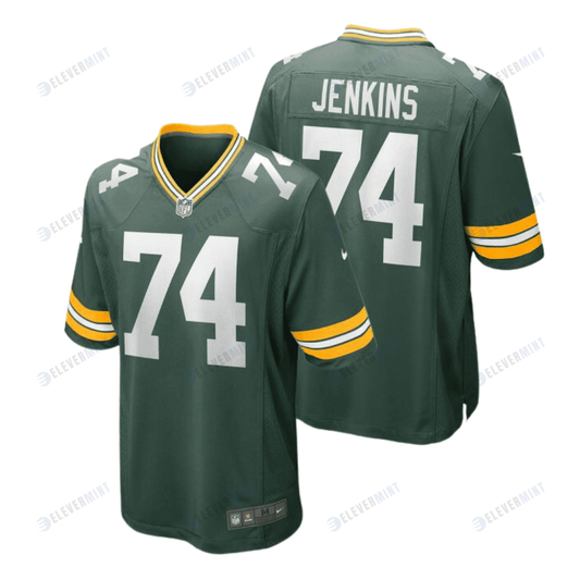 Elgton Jenkins 74 Green Bay Packers Men Home Game Jersey - Green