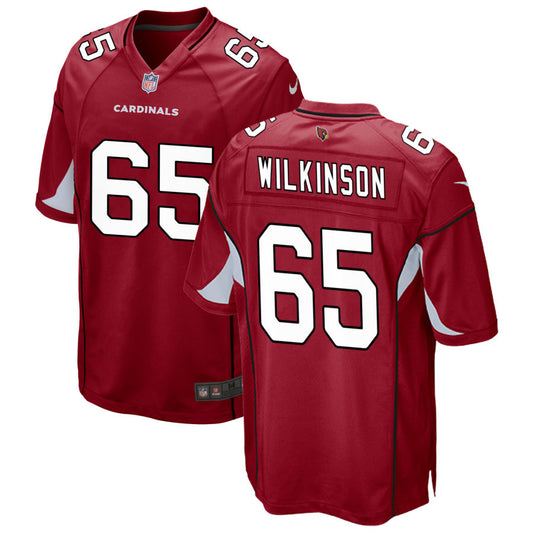 Elijah Wilkinson Arizona Cardinals Nike Game Jersey - Cardinal