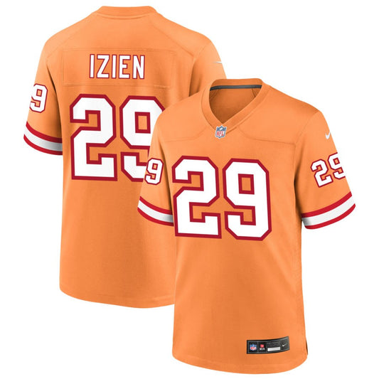 Christian Izien Tampa Bay Buccaneers Nike Throwback Game Jersey - Orange