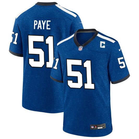 Kwity Paye  Indiana Nights Indianapolis Colts Nike Alternate Game Jersey - Blue