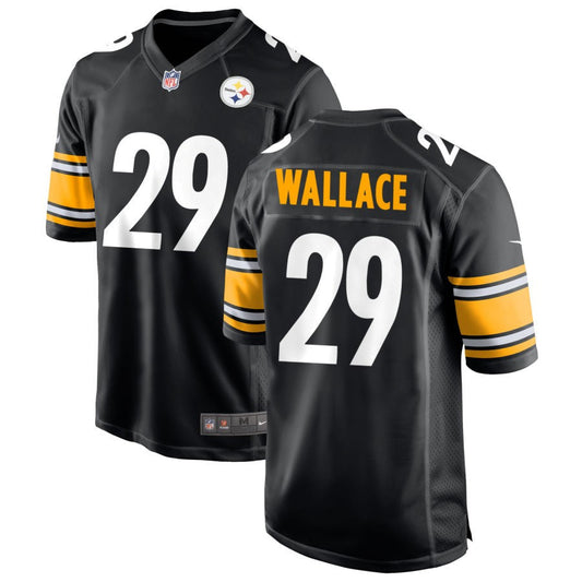 Levi Wallace Pittsburgh Steelers Nike Game Jersey - Black