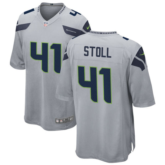 Chris Stoll Seattle Seahawks Nike Alternate Game Jersey - Gray