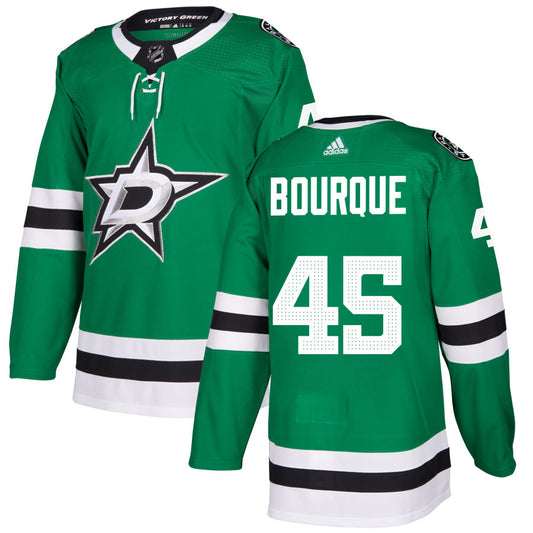 Mavrik Bourque Dallas Stars adidas Authentic Jersey - Kelly Green