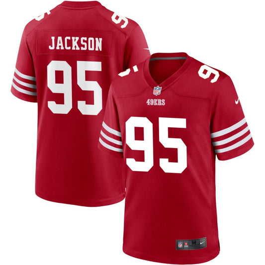 Drake Jackson San Francisco 49ers Nike Youth Game Jersey - Scarlet