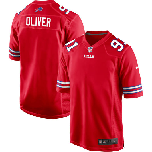 Ed Oliver Buffalo Bills Nike Alternate Game Jersey - Red
