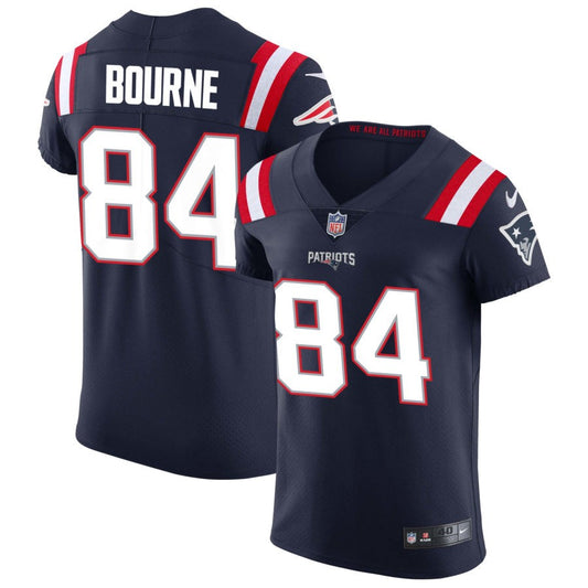 Kendrick Bourne New England Patriots Nike Vapor Elite Jersey - Navy