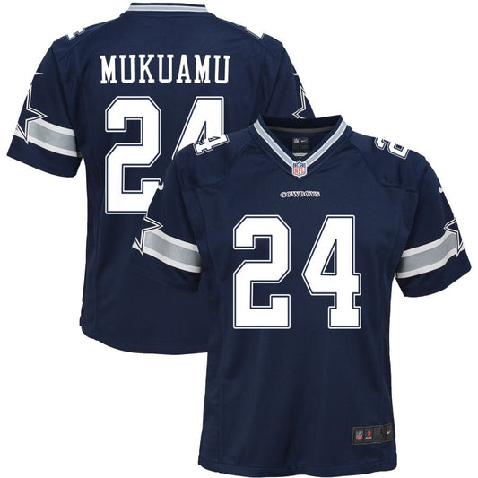 Israel Mukuamu Dallas Cowboys Nike Youth Game Jersey - Navy