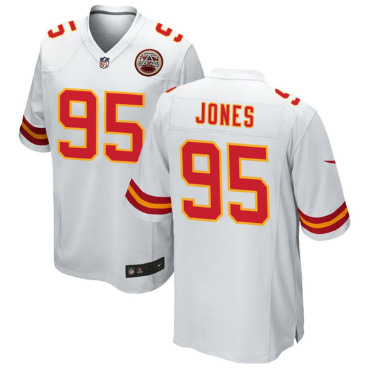 Chris Jones Kansas City Chiefs Nike Game Jersey - White