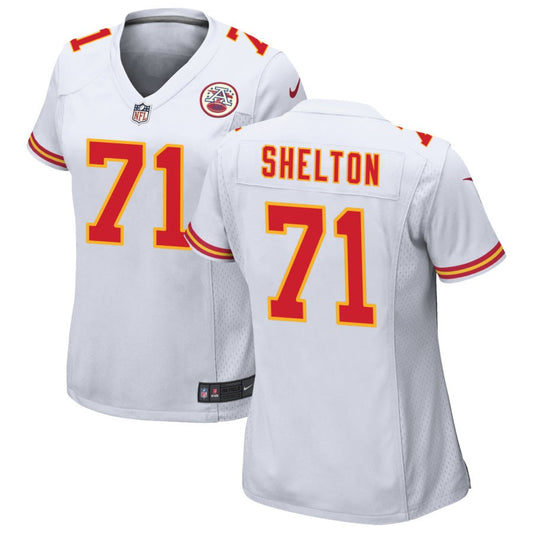 Danny Shelton Kansas City Chiefs Nike Women's Game Jersey - White
