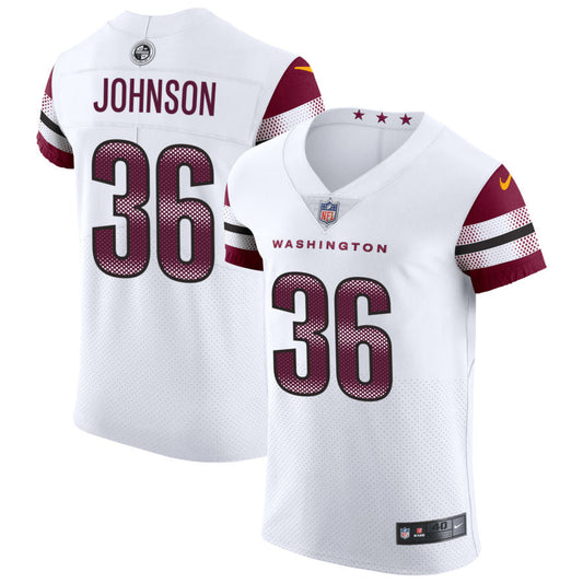 Danny Johnson Washington Commanders Nike Vapor Untouchable Elite Jersey - White