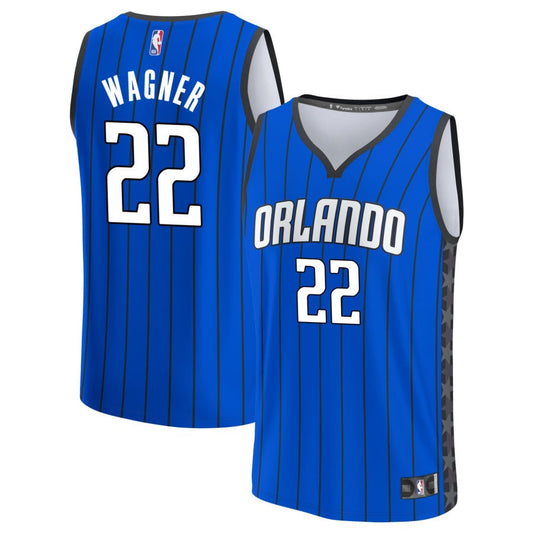 Franz Wagner  Orlando Magic Fanatics Branded Fast Break Jersey - Blue - Statement Edition