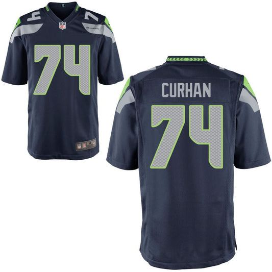 Jake Curhan Seattle Seahawks Nike Youth Game Jersey - College Navy