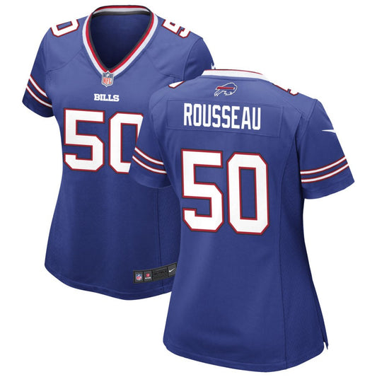 Greg Rousseau Buffalo Bills Nike Women's Game Jersey - Royal