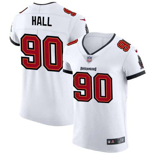 Logan Hall Tampa Bay Buccaneers Nike Vapor Elite Jersey - White