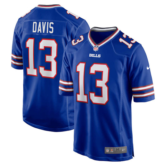 Men's Buffalo Bills Gabriel Davis Team Game Player Jersey Royal
