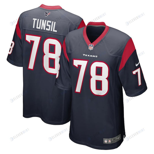 Laremy Tunsil 78 Houston Texans Men's Game Jersey - Navy