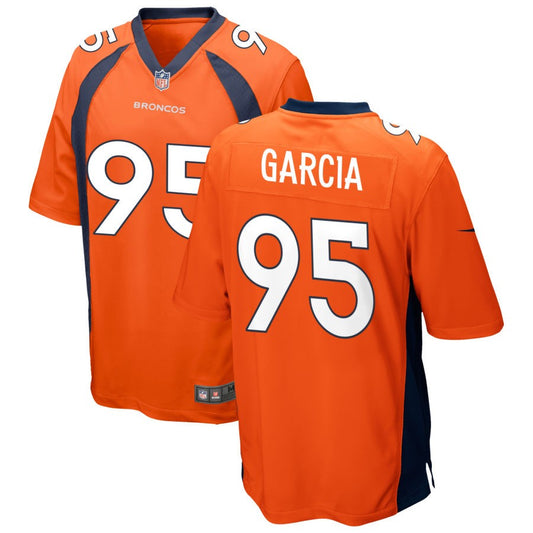 Elijah Garcia Denver Broncos Nike Game Jersey - Orange