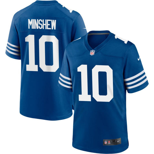 Gardner Minshew Indianapolis Colts Nike Alternate Jersey - Royal