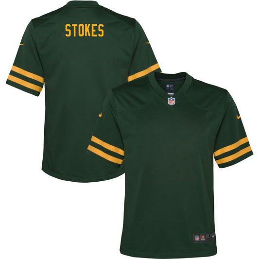Eric Stokes Green Bay Packers Nike Youth Alternate Jersey - Green