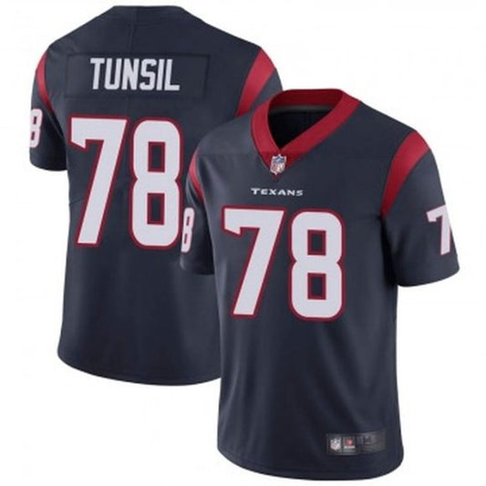 Men's Houston Texans Laremy Tunsil Game Vapor Jersey Black