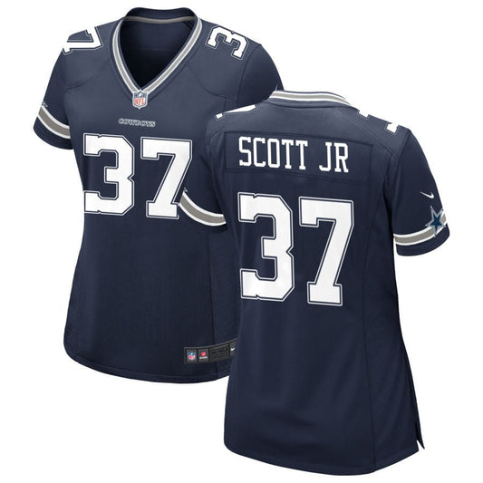 Eric Scott Jr Dallas Cowboys Nike Women's Game Jersey - Navy