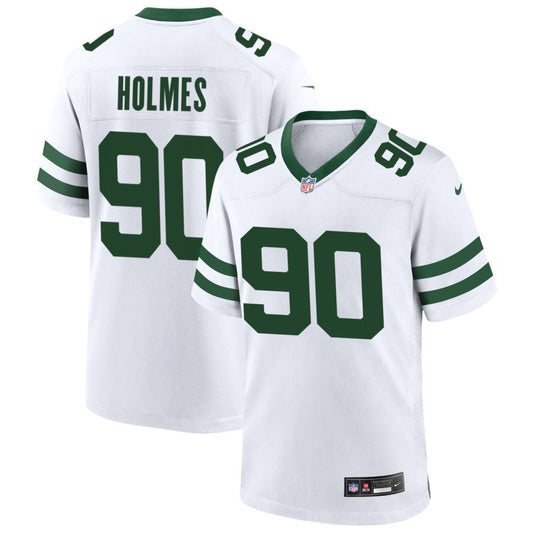 Jalyn Holmes New York Jets Nike Legacy Game Jersey - White