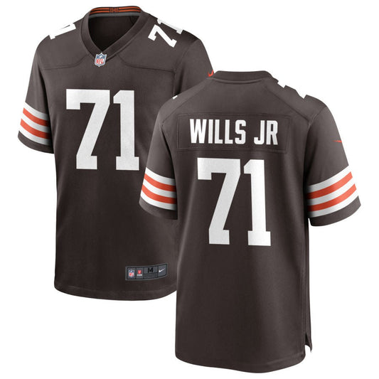 Jedrick Wills Jr Nike Cleveland Browns Game Jersey - Brown