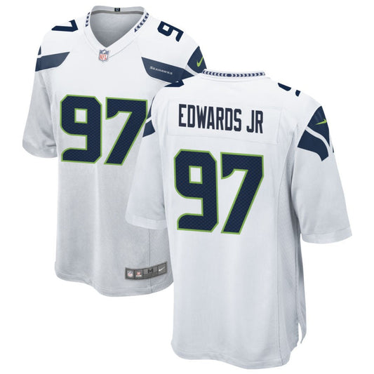 Mario Edwards Jr Seattle Seahawks Nike Game Jersey - White