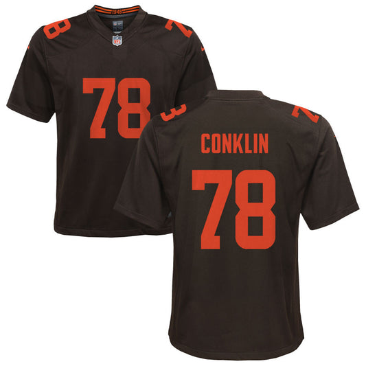 Jack Conklin Cleveland Browns Nike Youth Alternate Game Jersey - Brown