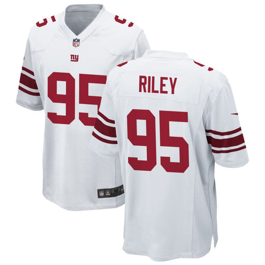Jordon Riley New York Giants Nike Game Jersey - White