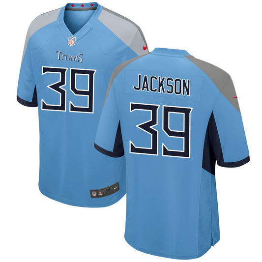 Matthew Jackson Tennessee Titans Nike Alternate Game Jersey - Light Blue