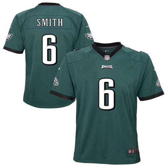 DeVonta Smith Philadelphia Eagles Nike Youth Team Game Jersey - Midnight Green