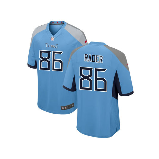 Kevin Rader Tennessee Titans Nike Youth Alternate Game Jersey - Light Blue